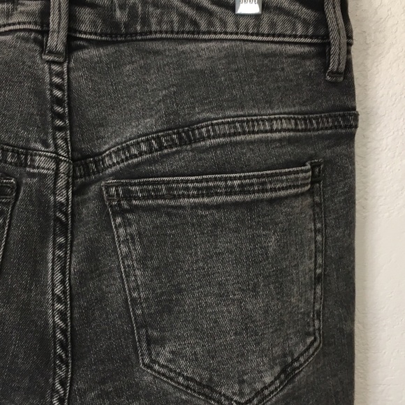 FREE PEOPLE Super Skinny Faded Black Jeans - Picture 11 of 13